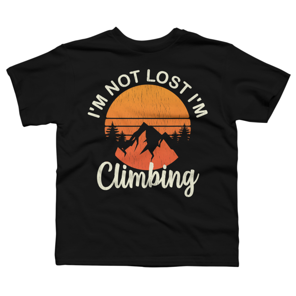 mountain climbing t shirts